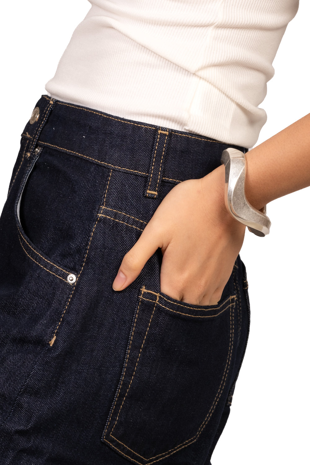 Upper - Bracciale opaco ondulato
