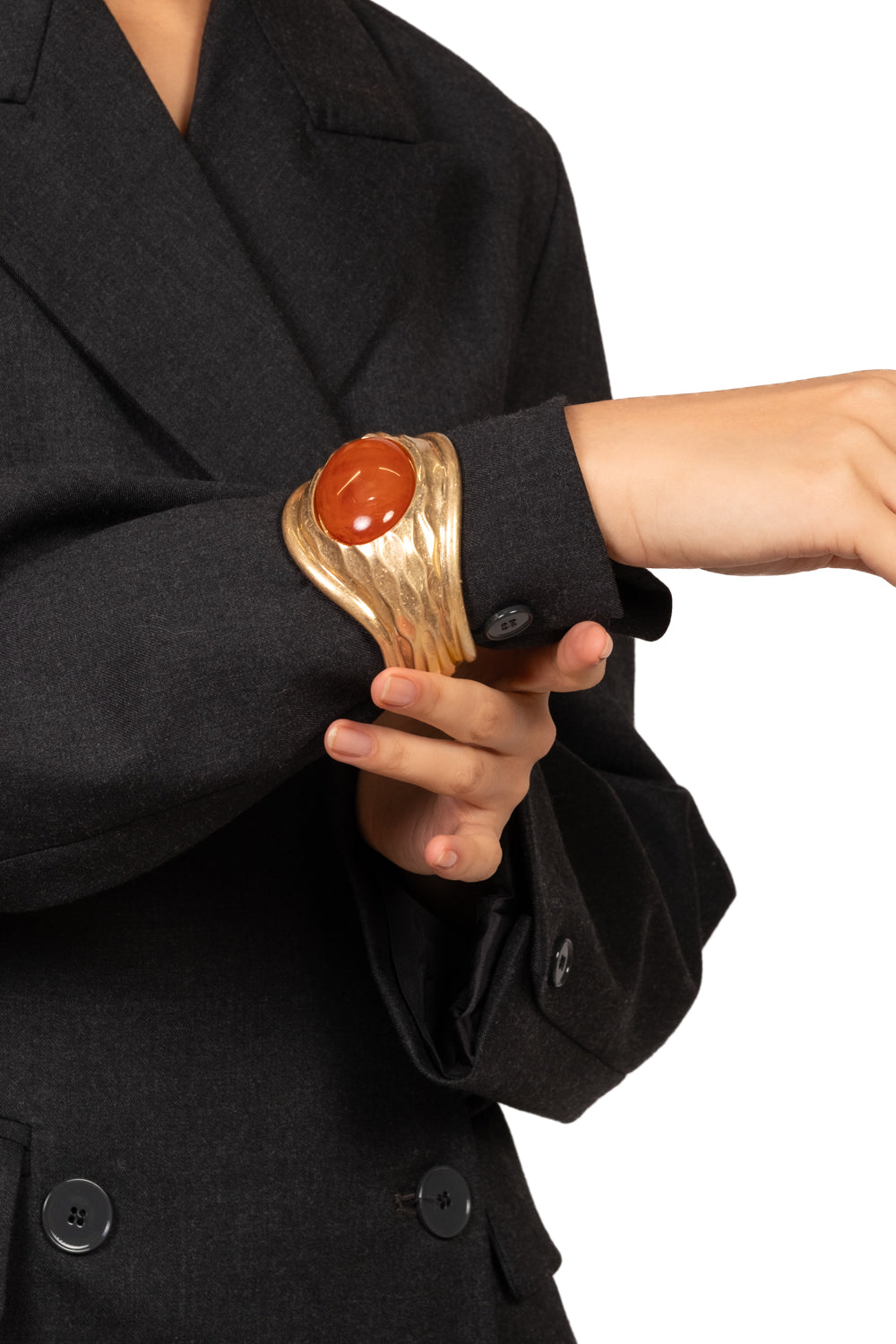 Upper - Bracciale rigido con placca