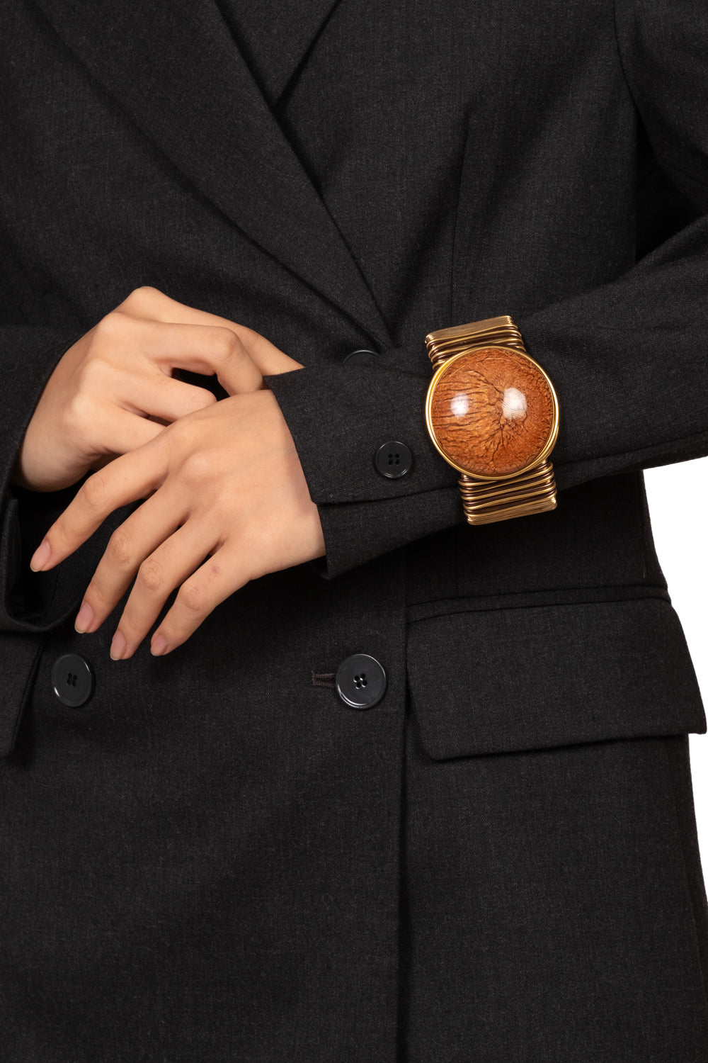 Upper - Bracciale con placca grande
