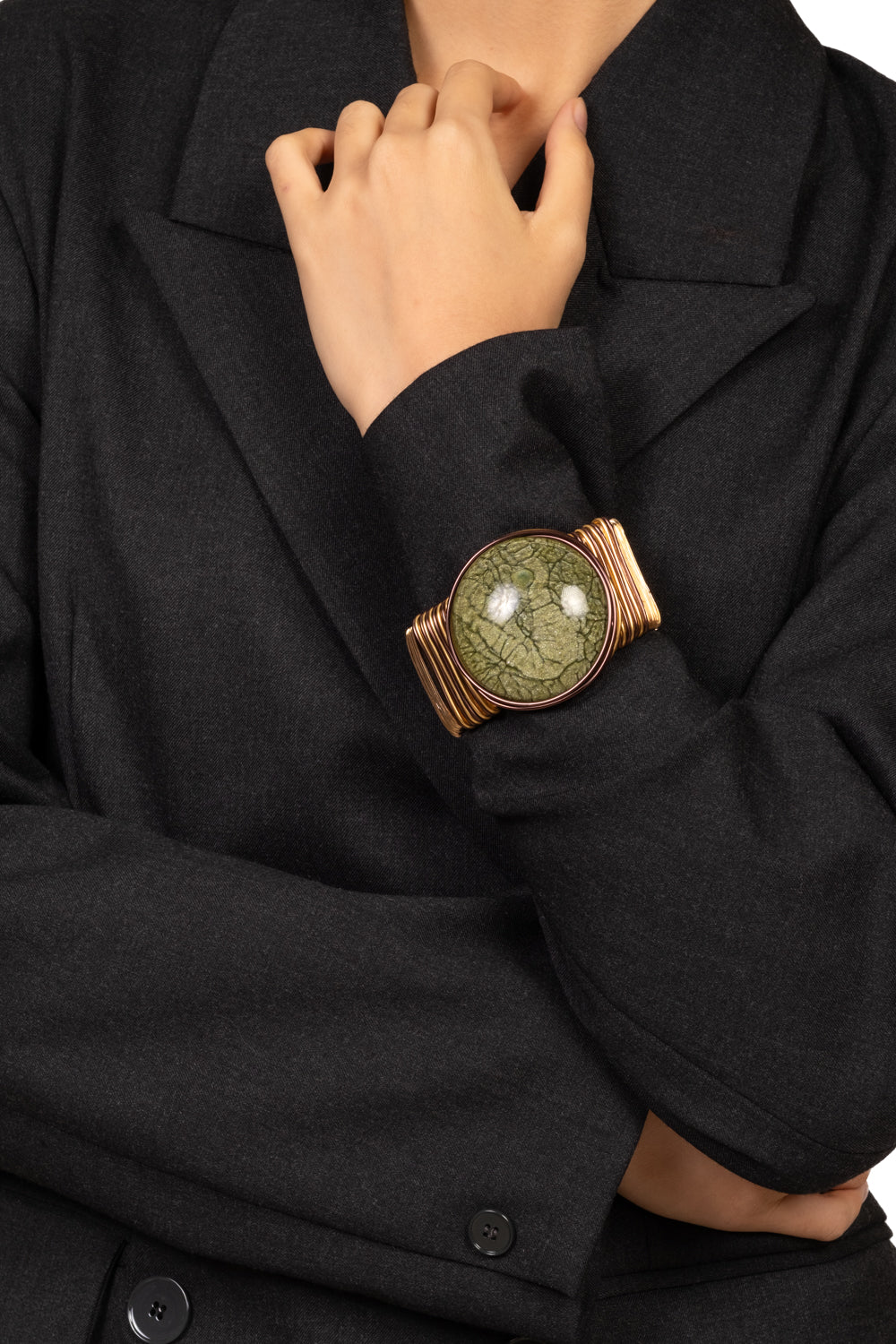Upper - Bracciale con placca grande