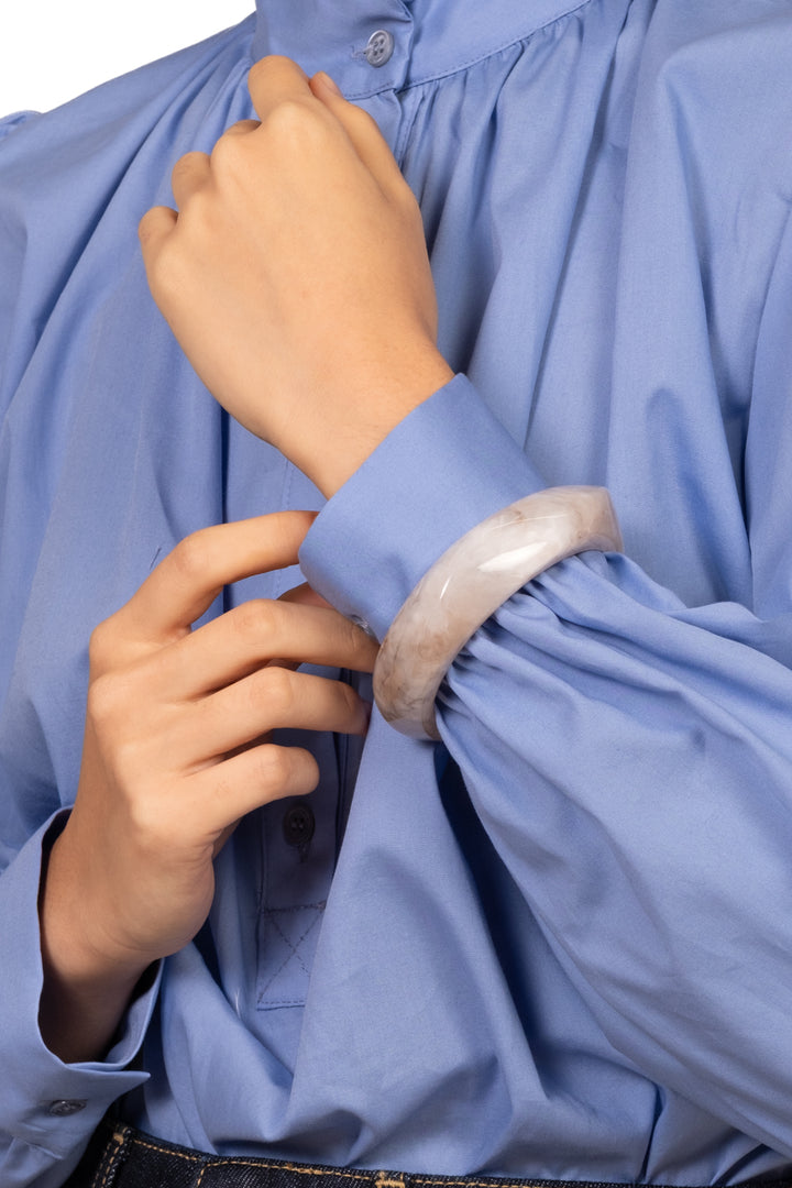 Upper - Bangle ondulato squadrato