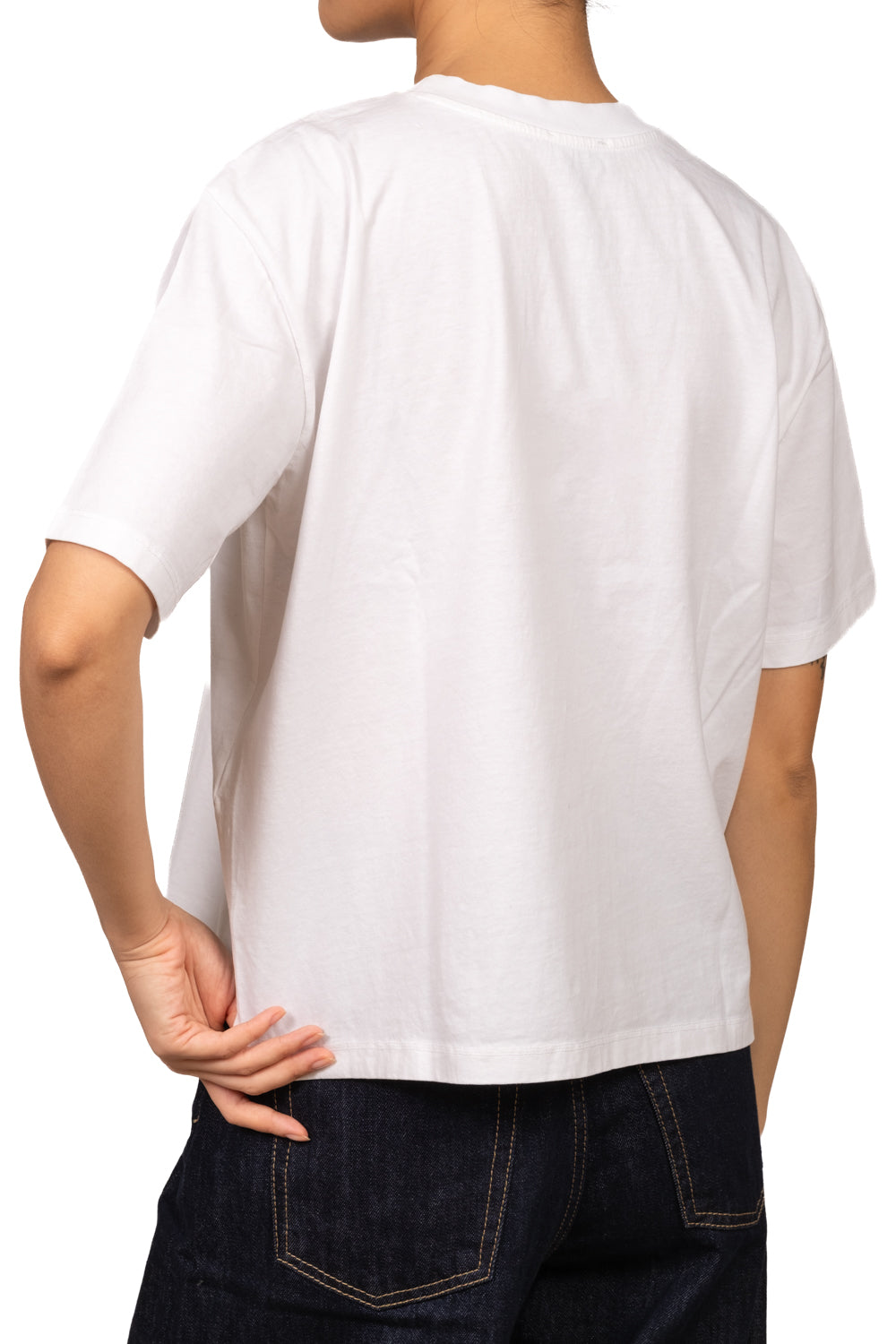 Emunà - T- Shirt basica con spacchetti Art. 271M05