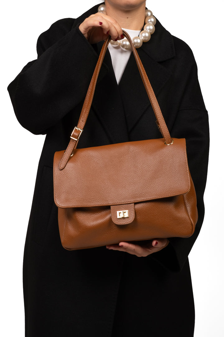 Upper - Borsa cartella mini con lucchetto