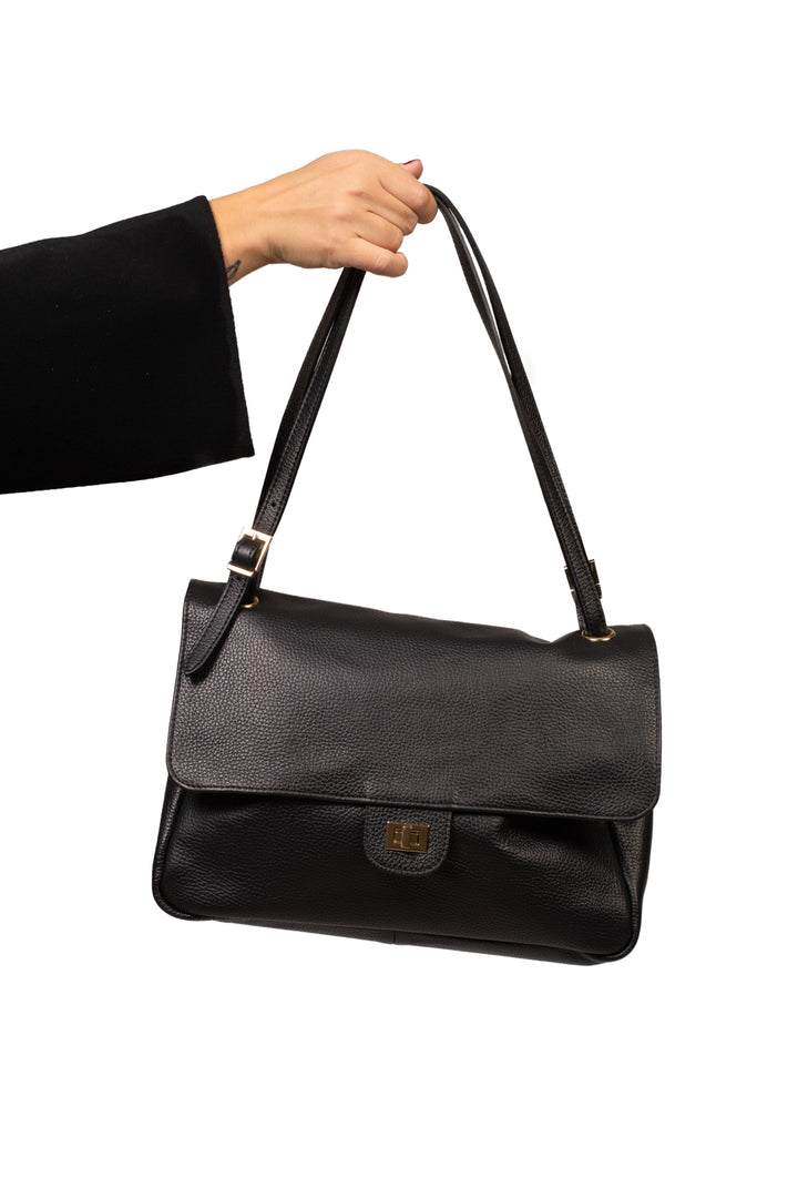 Upper - Borsa cartella mini con lucchetto