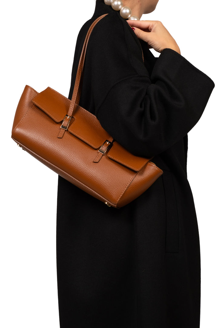 Upper - Borsa rettangolare con fibbia