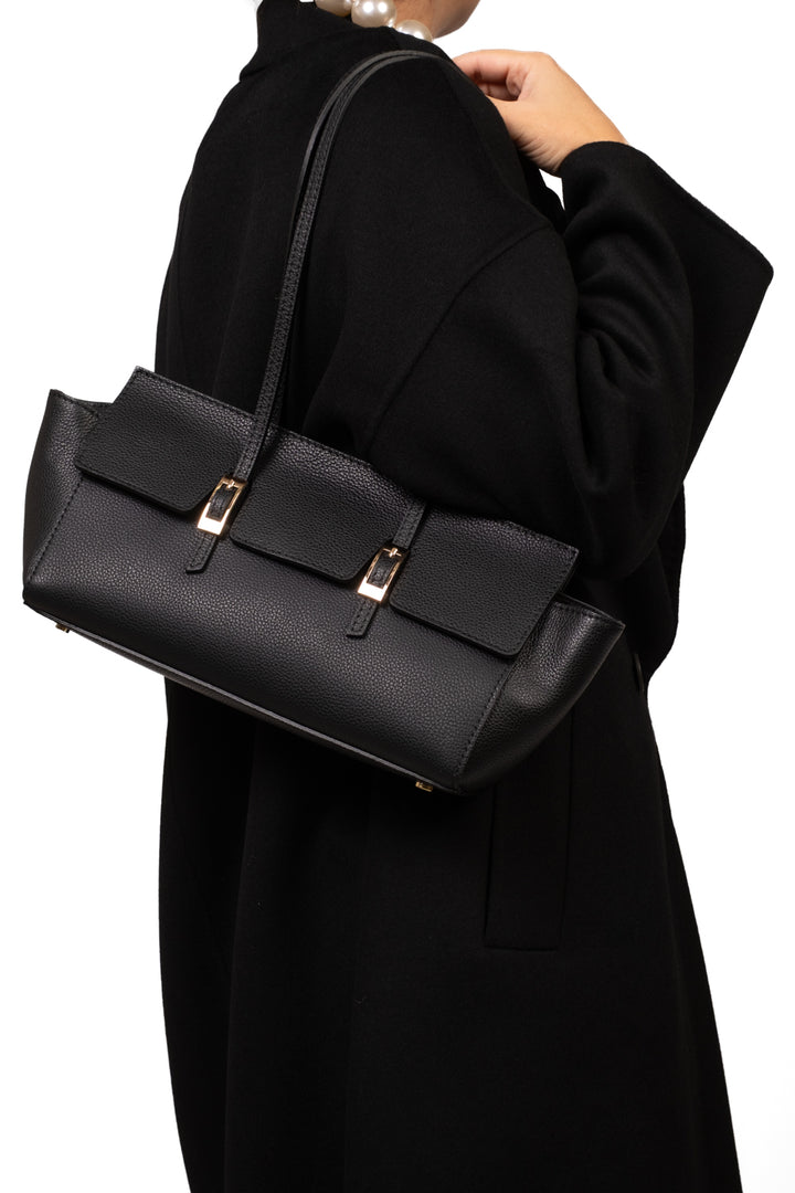 Upper - Borsa rettangolare con fibbia