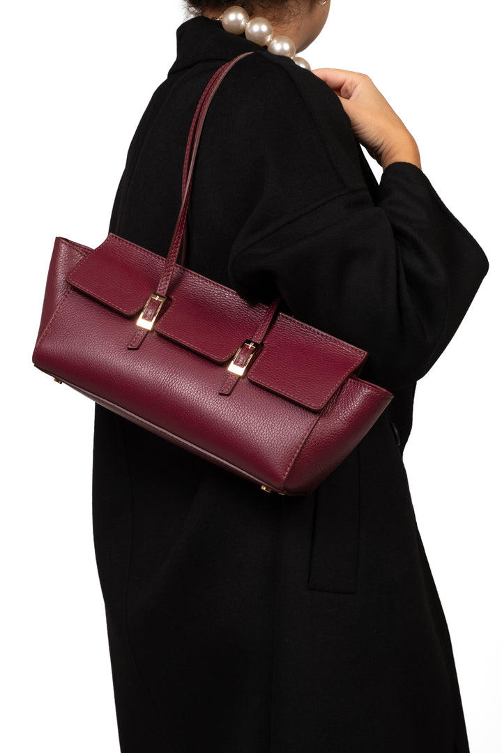 Upper - Borsa rettangolare con fibbia