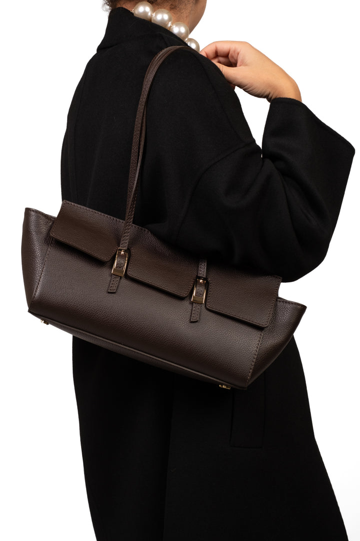 Upper - Borsa rettangolare con fibbia