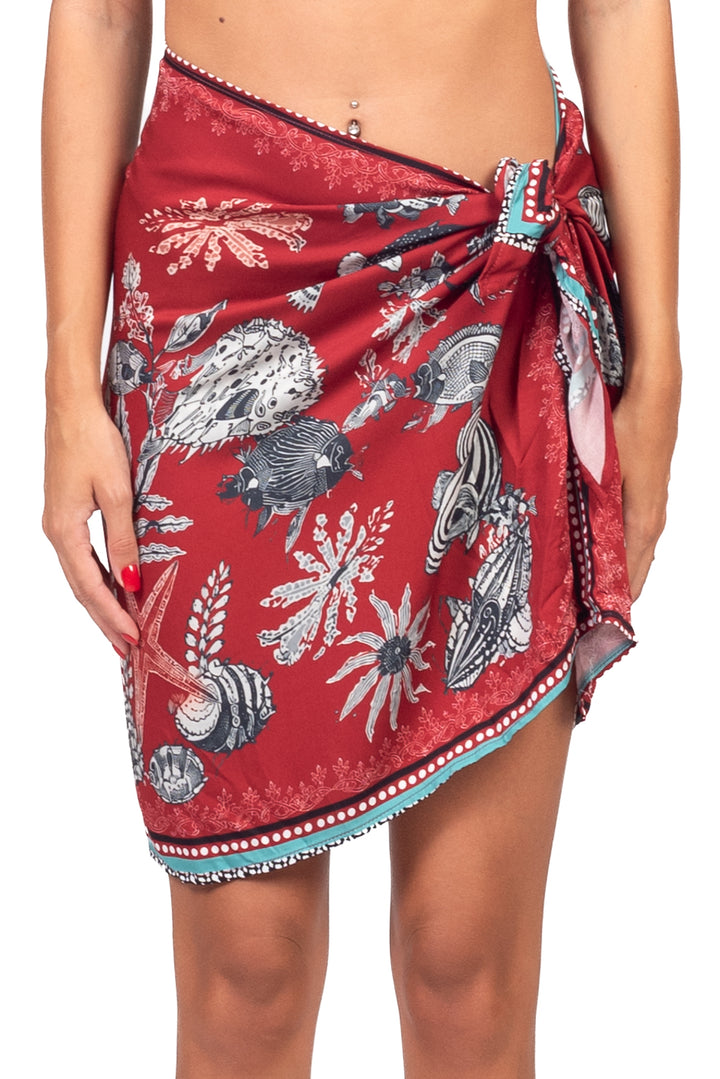 Tensione in - Gonna pareo midi fantasia  Art. 39997