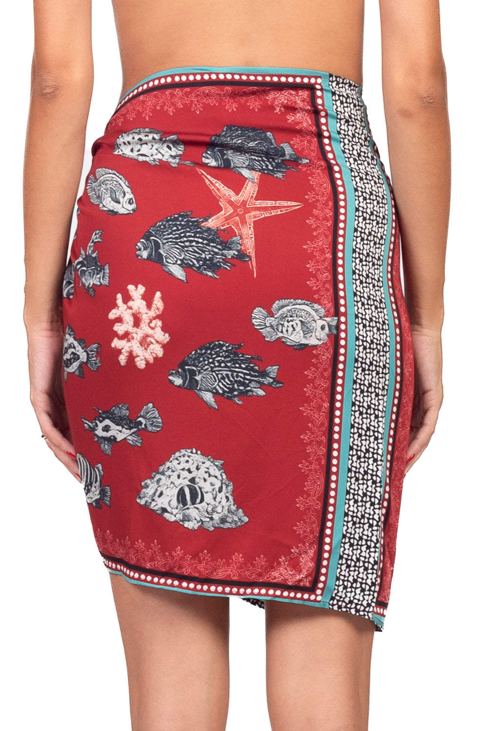 Tensione in - Gonna pareo midi fantasia  Art. 39997