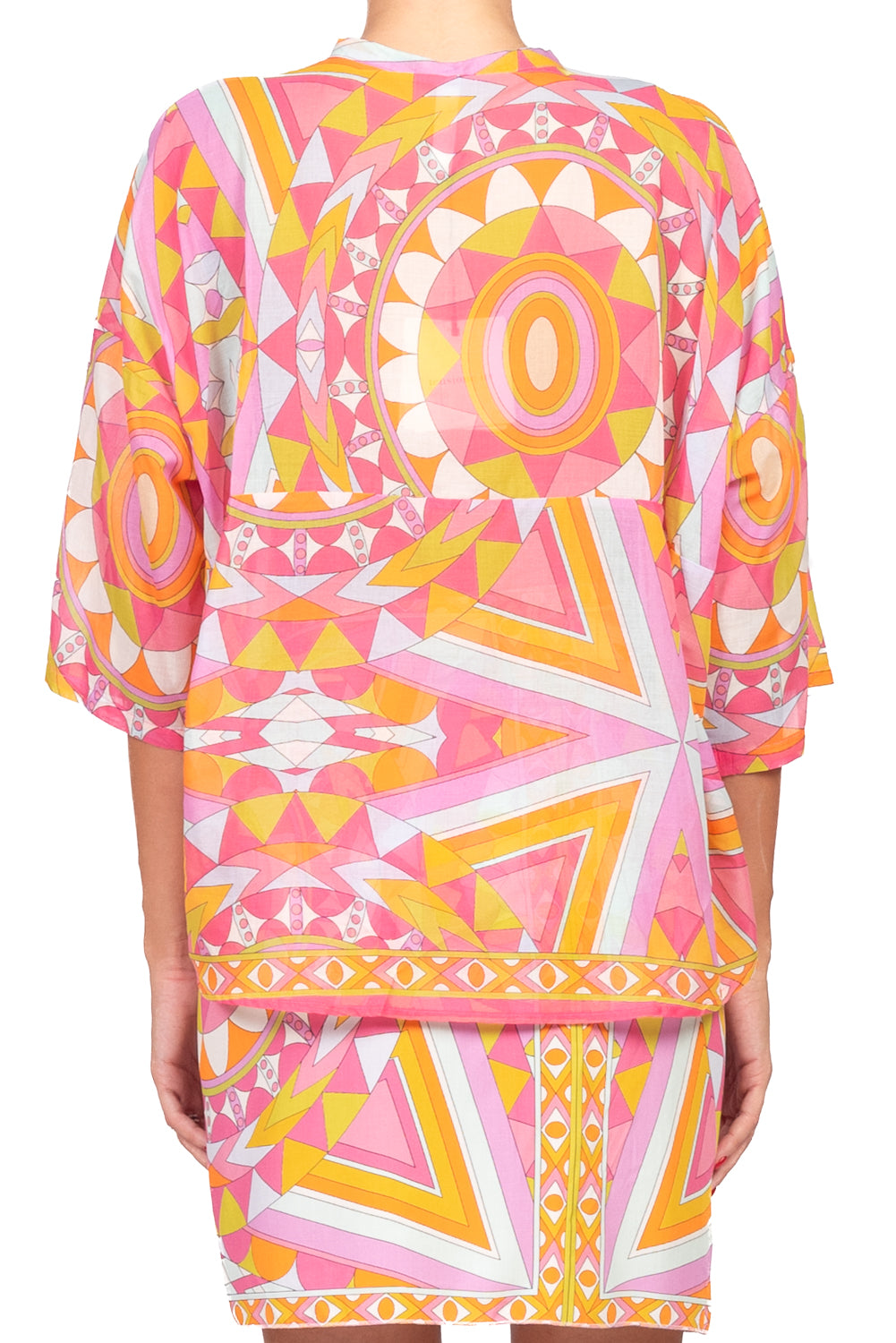 Tensione In - Camicia in mussola fantasia Art. PE260546