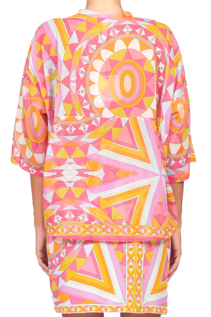 Tensione In - Camicia in mussola fantasia Art. PE260546
