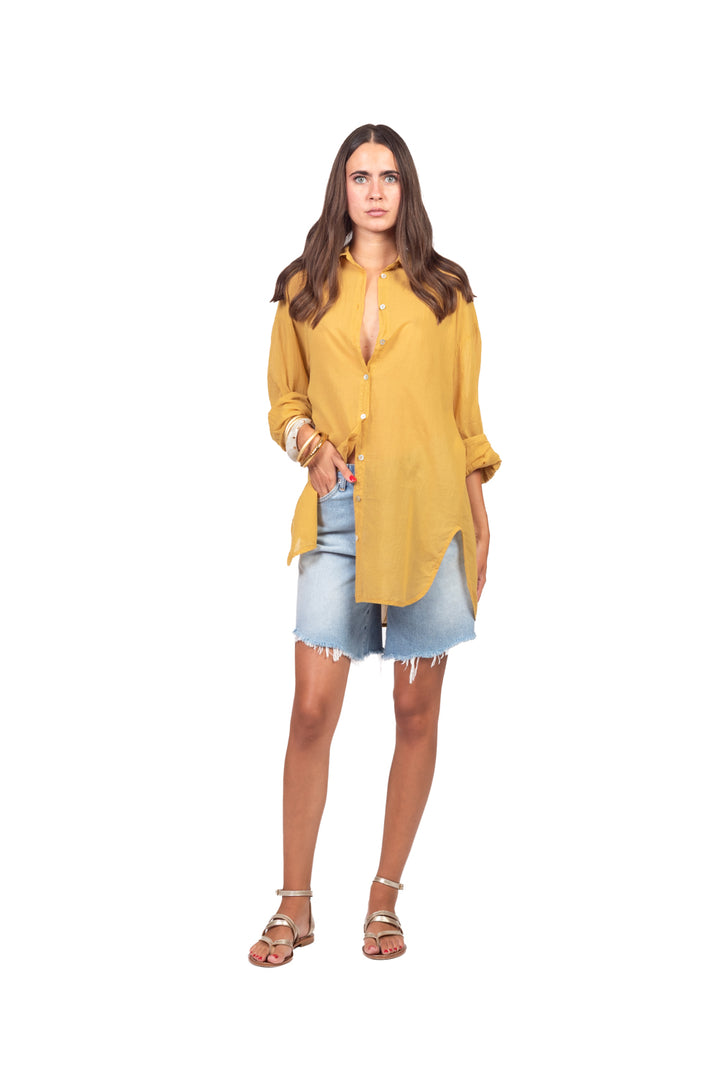 Tensione In - Camicia over con spacchetti Art. FA759C35R-PE26