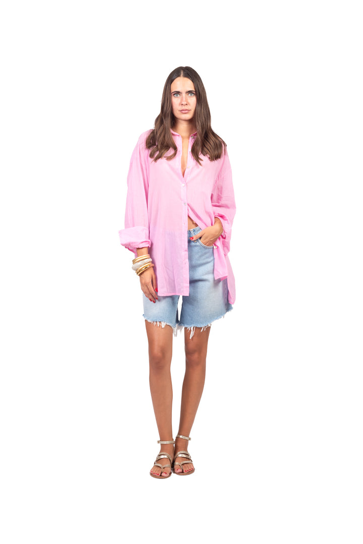 Tensione In - Camicia over con spacchetti Art. FA759C35R-PE26