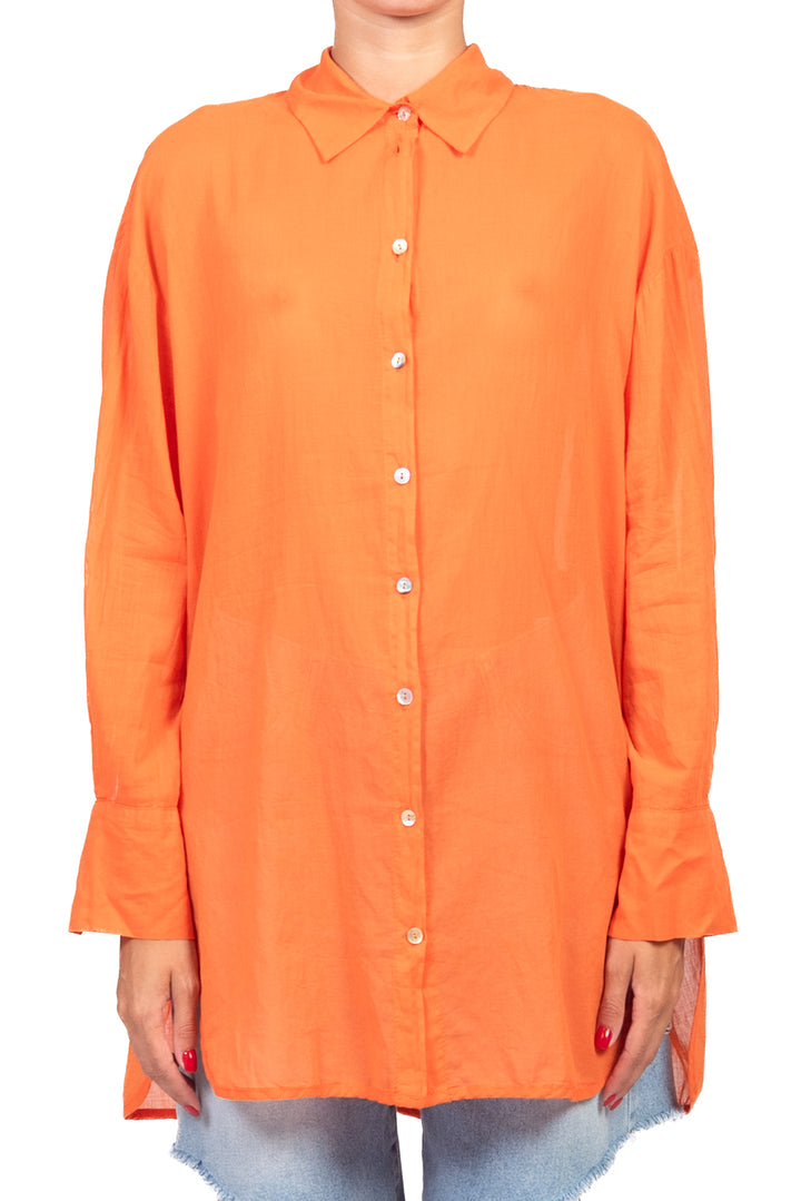 Tensione In - Camicia over con spacchetti Art. FA759C35R-PE26