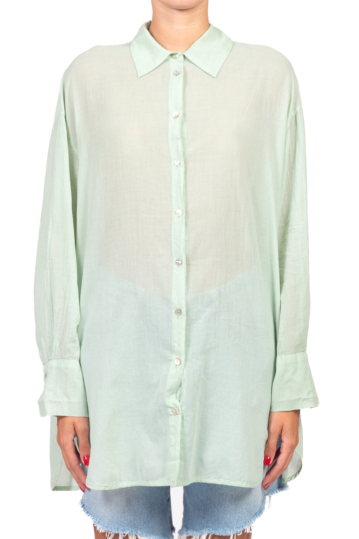 Tensione In - Camicia over con spacchetti Art. FA759C35R-PE26