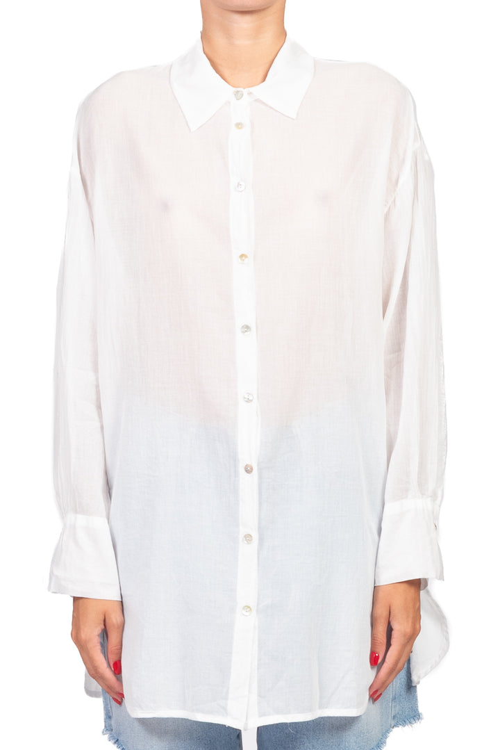 Tensione In - Camicia over con spacchetti Art. FA759C35R-PE26