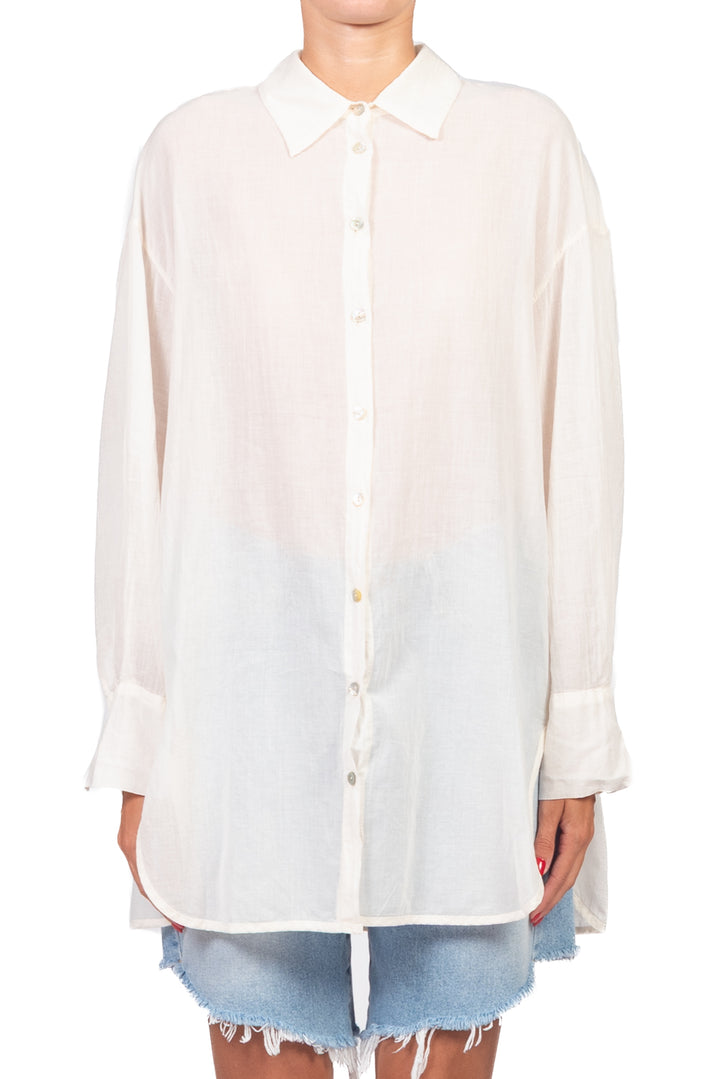 Tensione In - Camicia over con spacchetti Art. FA759C35R-PE26