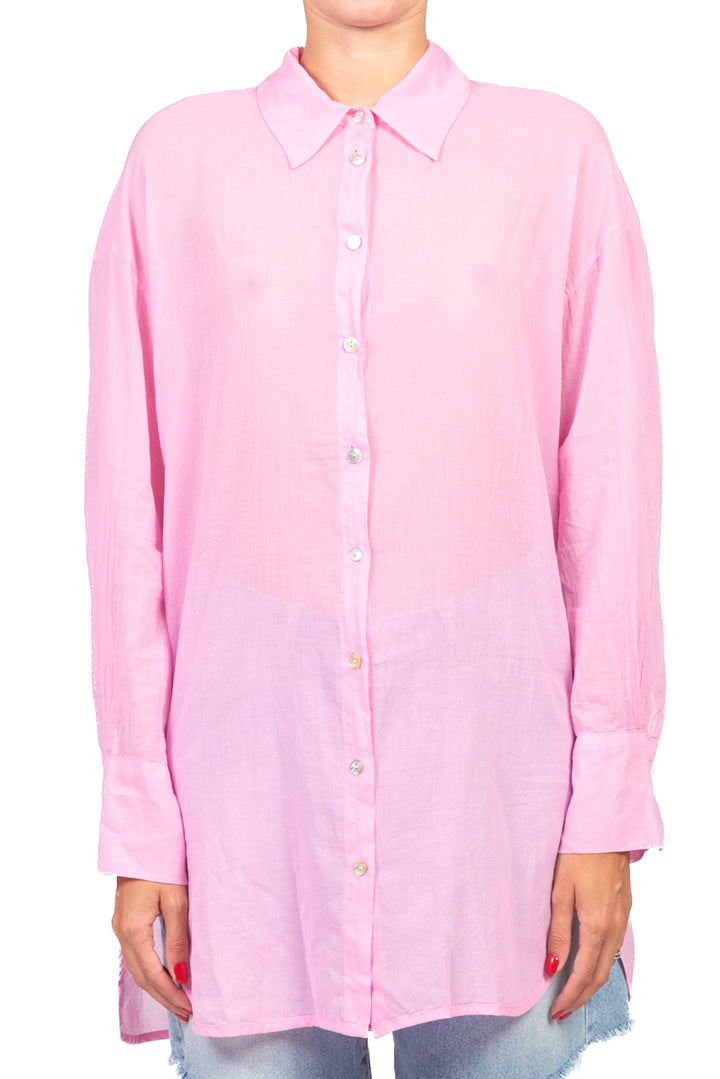 Tensione In - Camicia over con spacchetti Art. FA759C35R-PE26