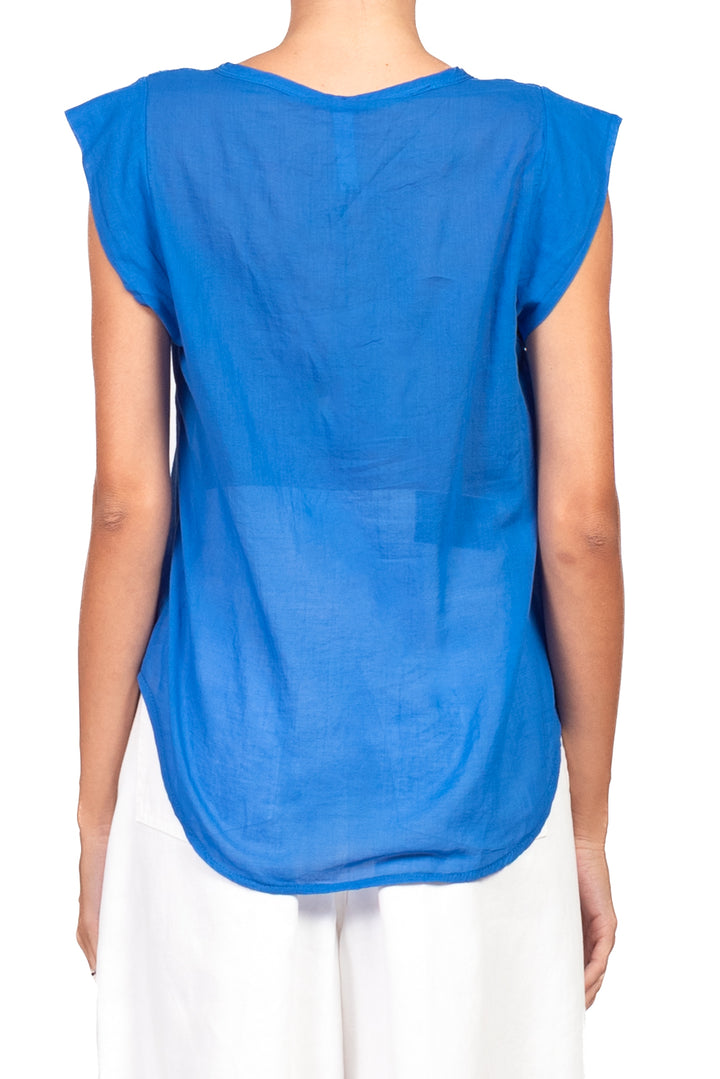 Tensione In - Camicia smanicata in mussola Art. H094C35R-PE26