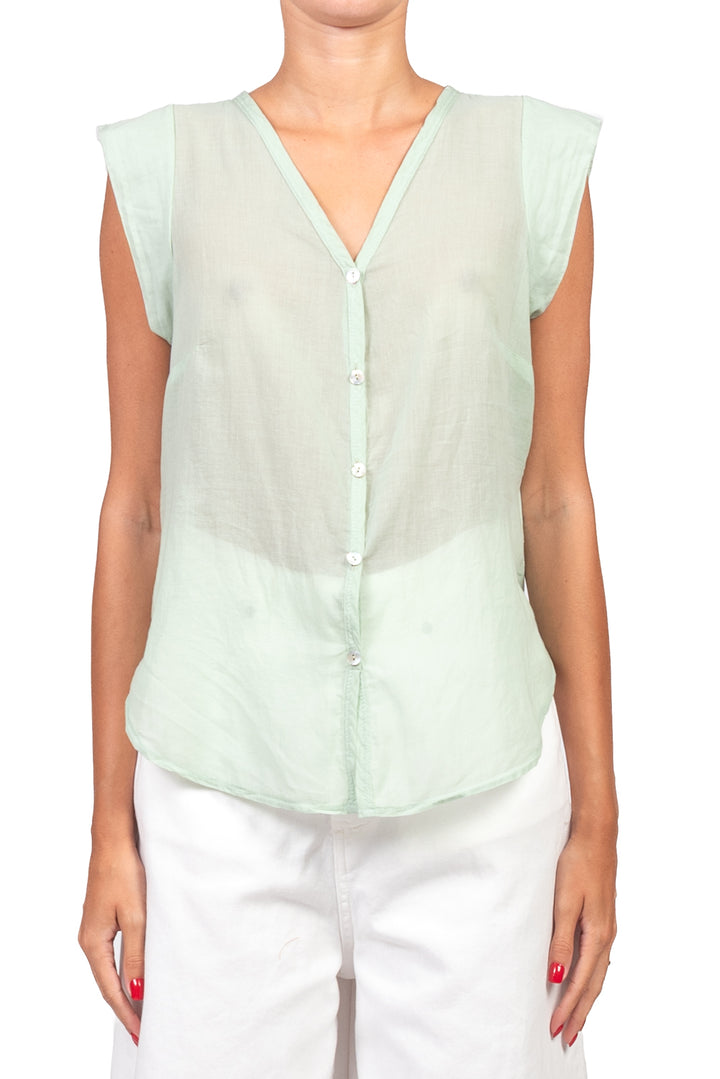 Tensione In - Camicia smanicata in mussola Art. H094C35R-PE26