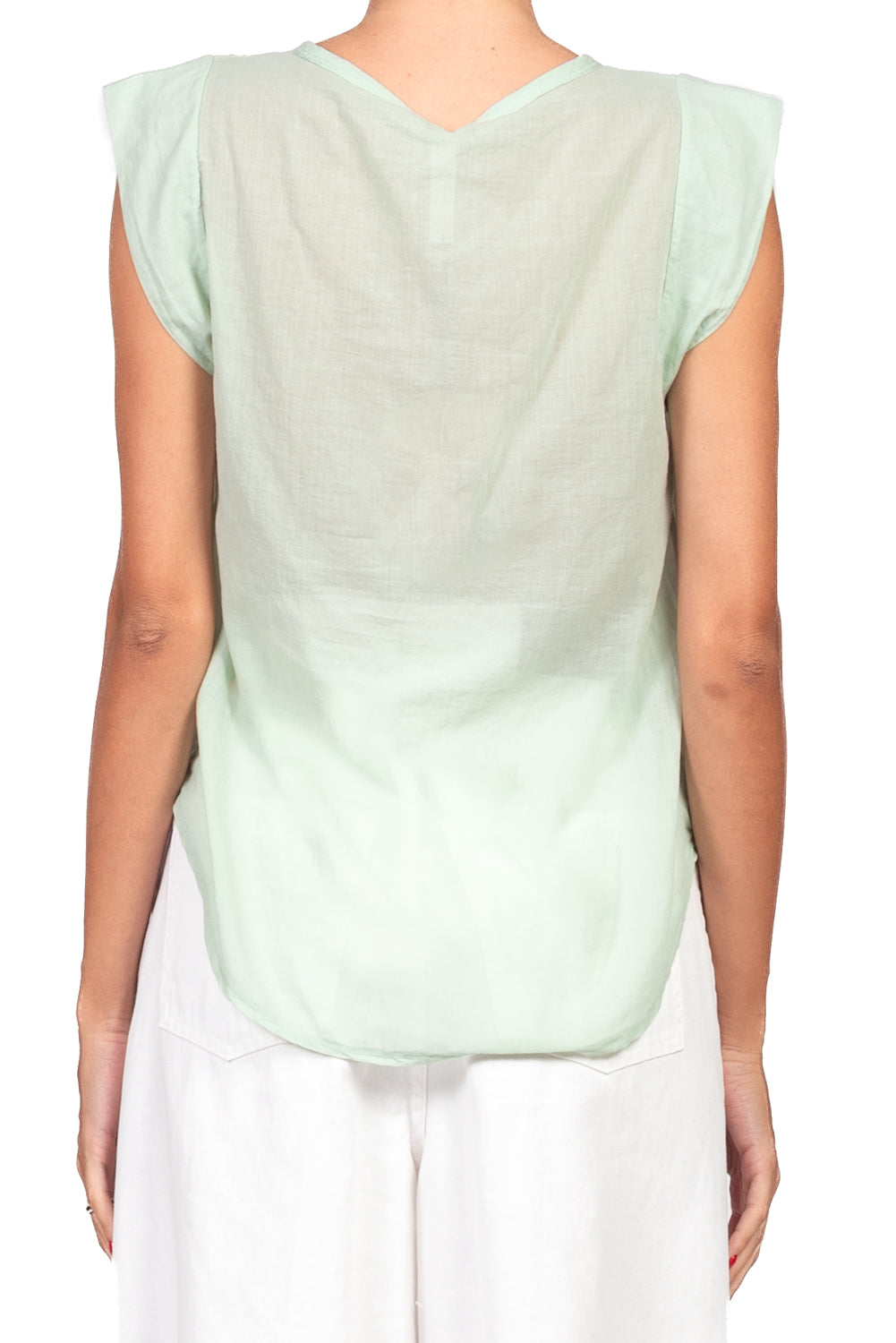 Tensione In - Camicia smanicata in mussola Art. H094C35R-PE26
