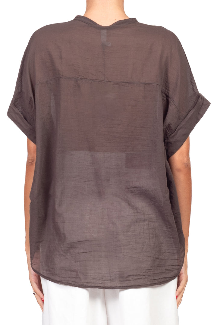 Tensione In - Camicia in mussola mezza manica Art. S26CL37