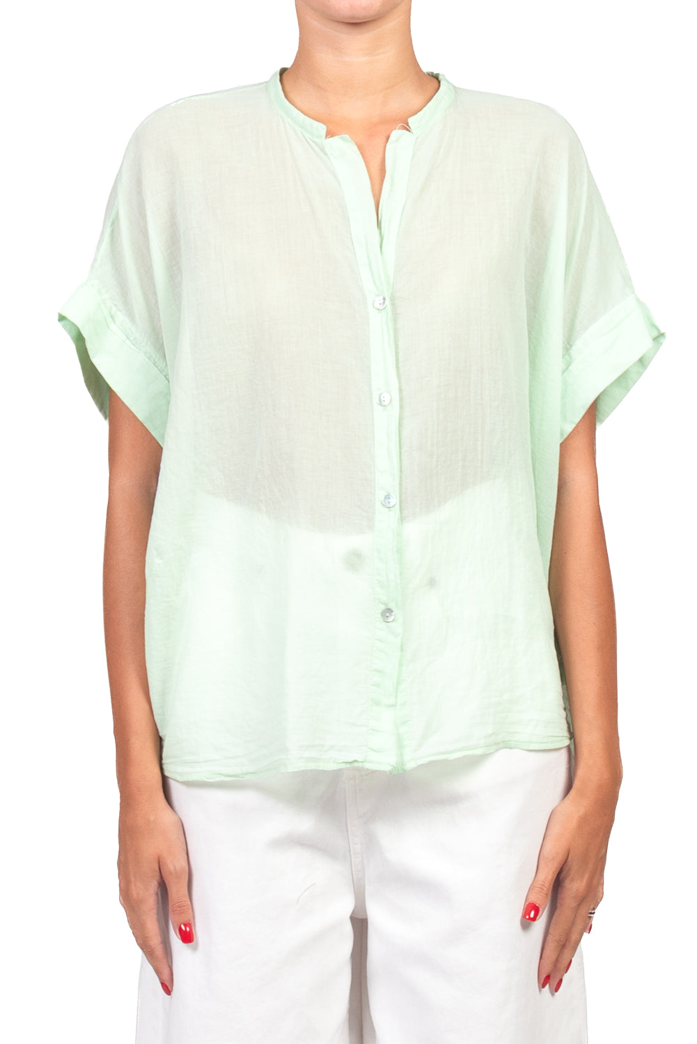 Tensione In - Camicia in mussola mezza manica Art. S26CL37
