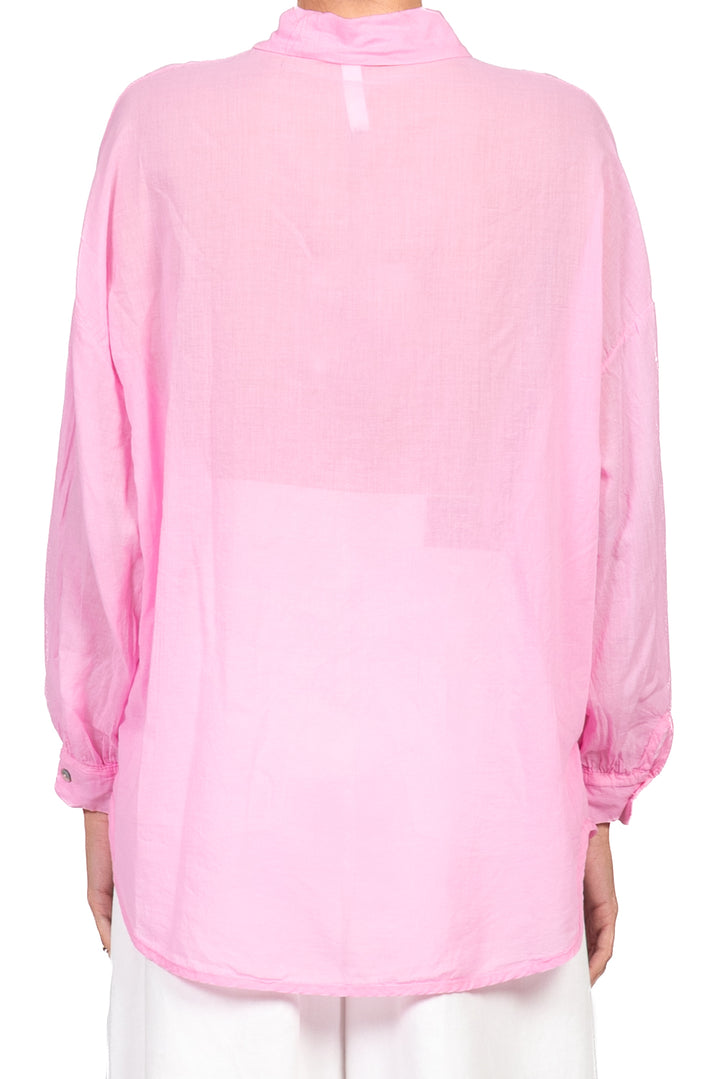 Tensione In - Camicia over in mussola con taschino Art. F8021C35R-PE26