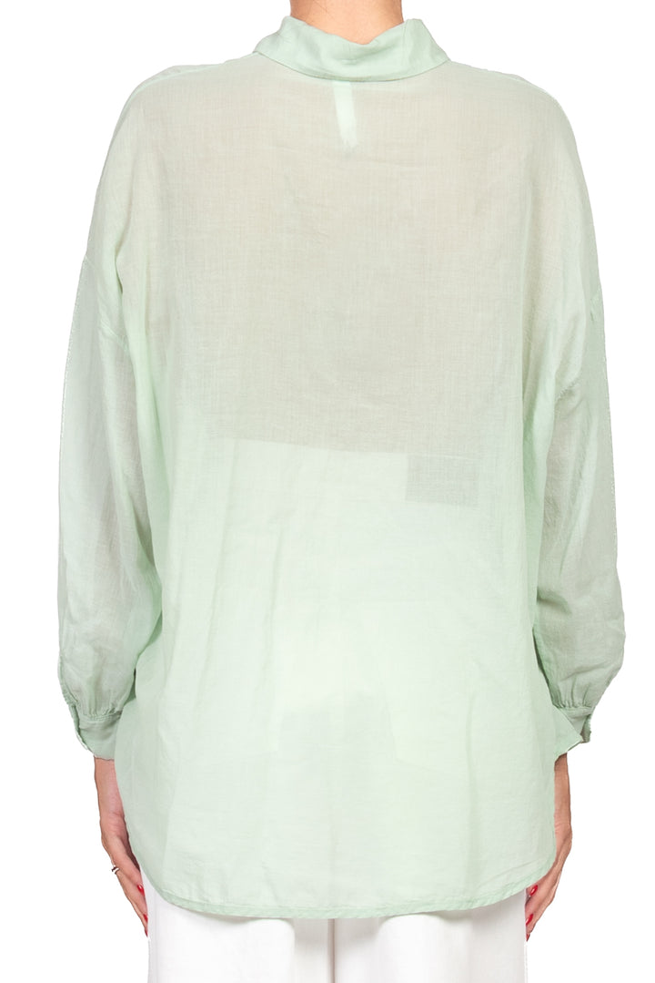 Tensione In - Camicia over in mussola con taschino Art. F8021C35R-PE26