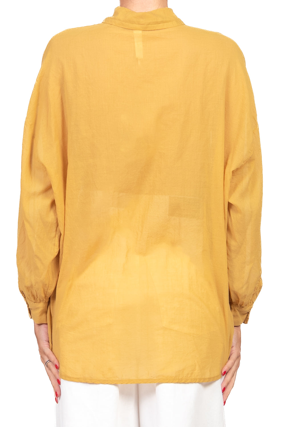 Tensione In - Camicia over in mussola con taschino Art. F8021C35R-PE26