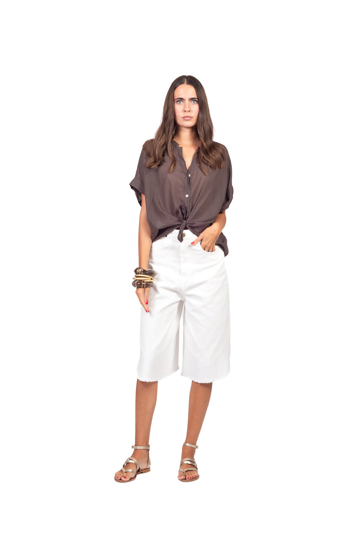 Tensione In - Camicia in mussola mezza manica Art. S26CL37
