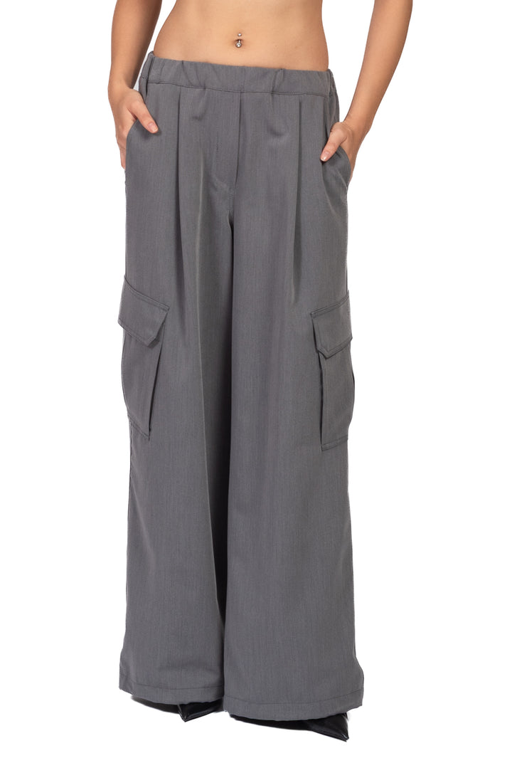 Vicolo - Pantalone cargo con elastico Art. TAC1352