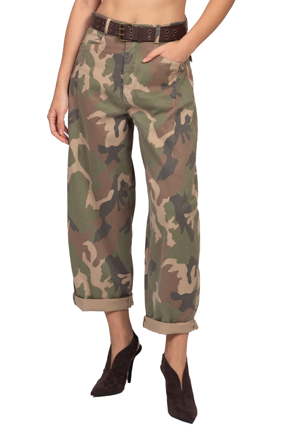 Vicolo - Pantalone baggy camouflage Art. TAC1134