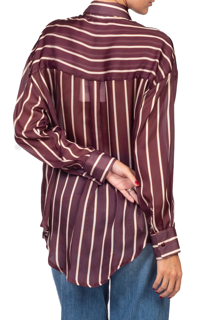 Tensione In - Camicia rigata con cravatta fantasia Art. 27C6279