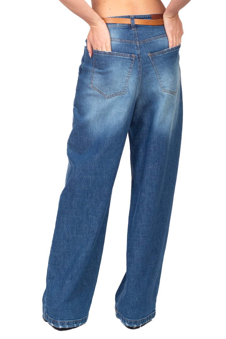 Tensione In - Jeans gamba dritta - denim  Art. W26P653