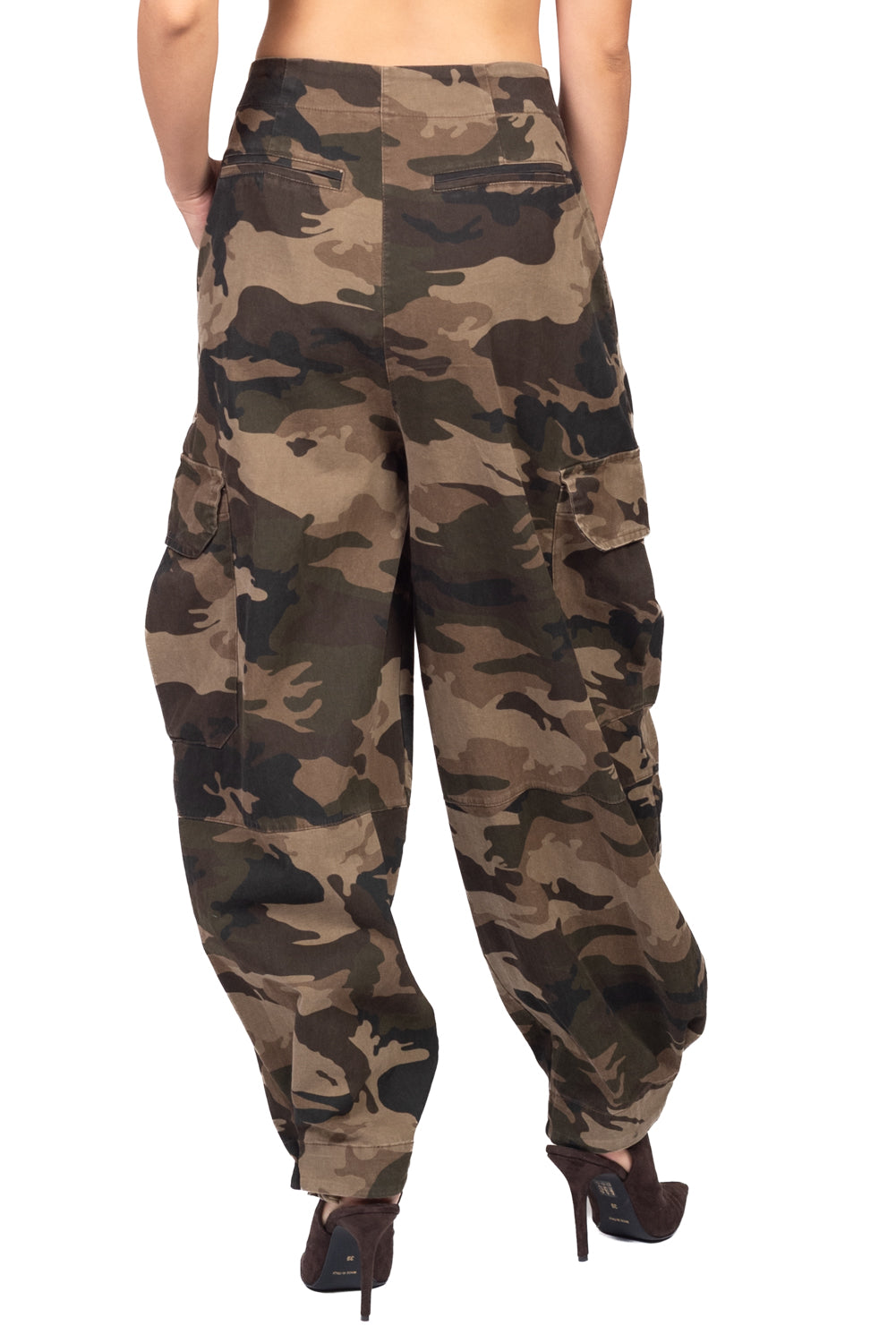 Tensione In - Pantalone cargo barrel camouflage Art. 40455