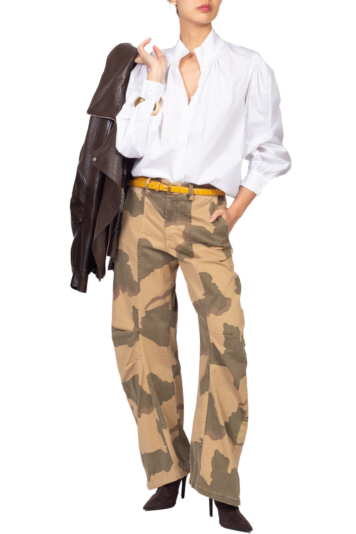 Tensione In - Pantalone barrel camouflage Art. W26P580