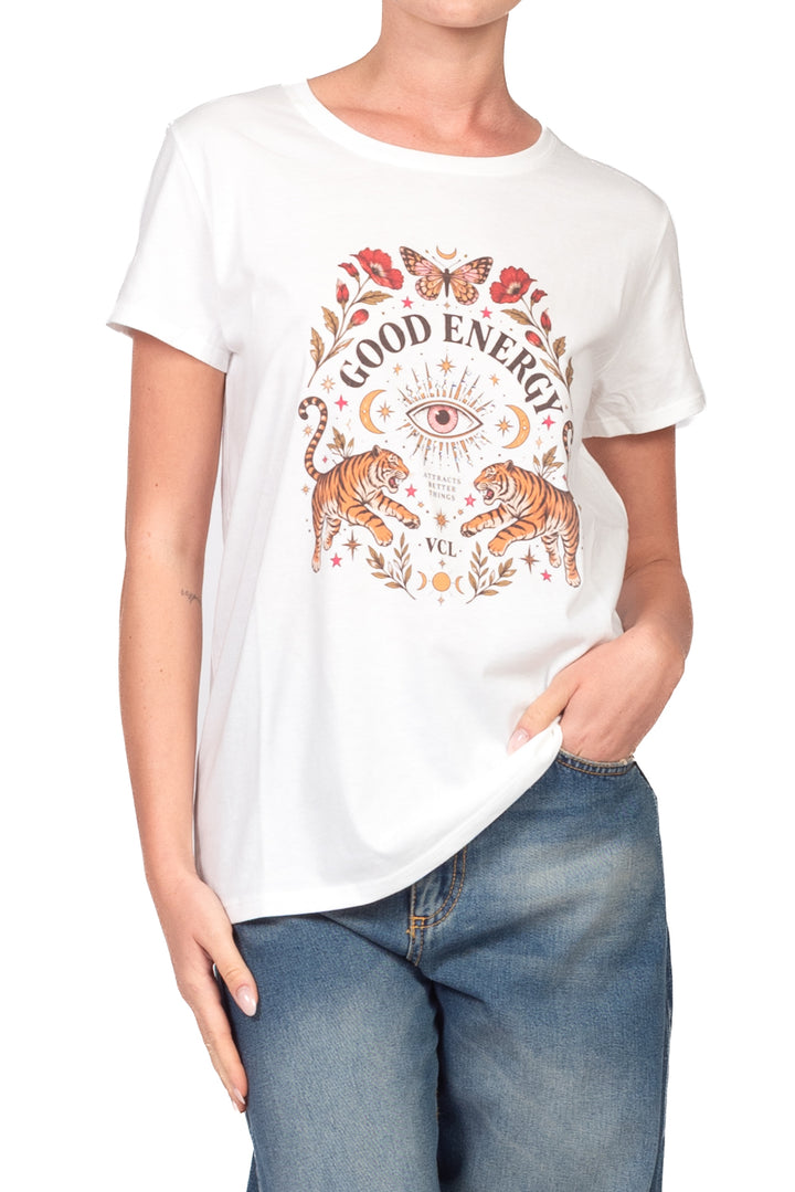 Vicolo - T-Shirt con stampa Art. RAC0282