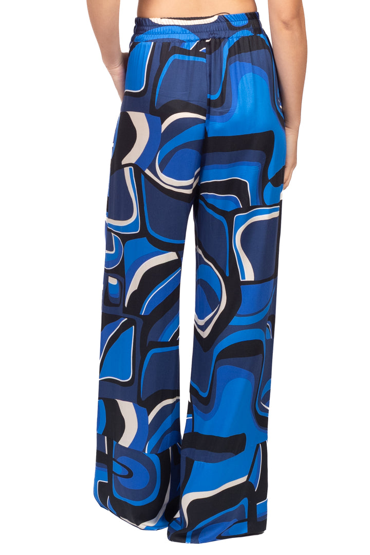 Tensione In - Pantalone palazzo fantasia Art. 40271