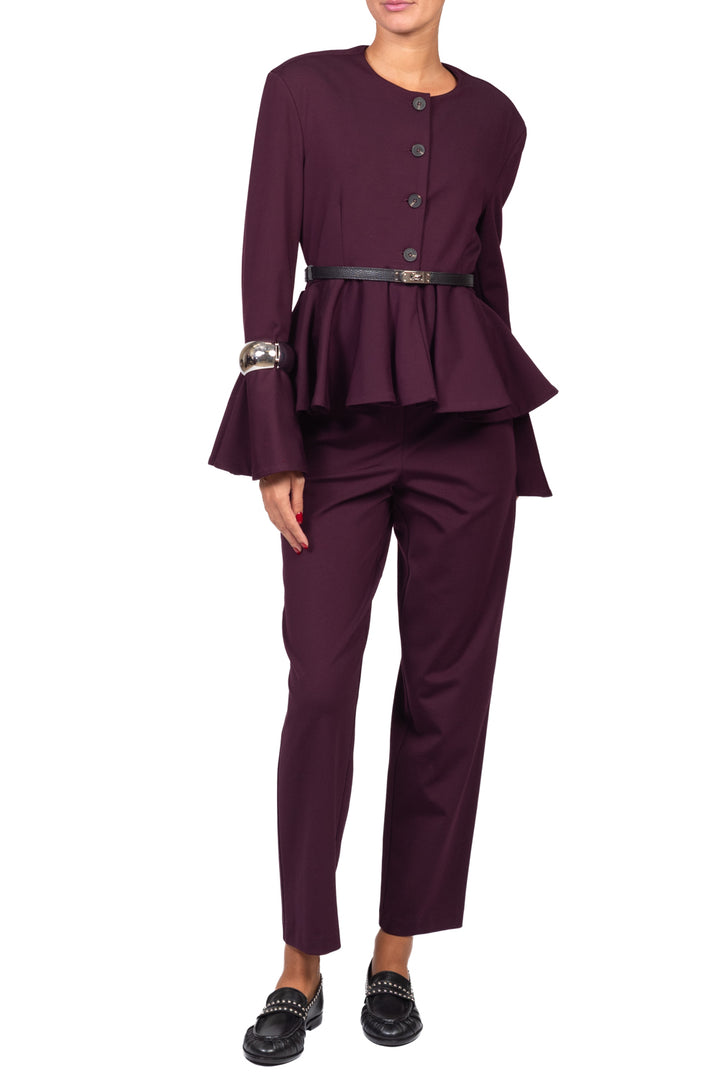 Tensione In - Pantalone sigaretta punto Milano Art. 27P6282