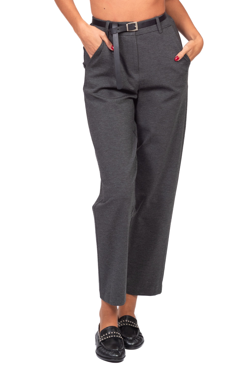 Tensione In - Pantalone sigaretta punto Milano Art. 27P6282