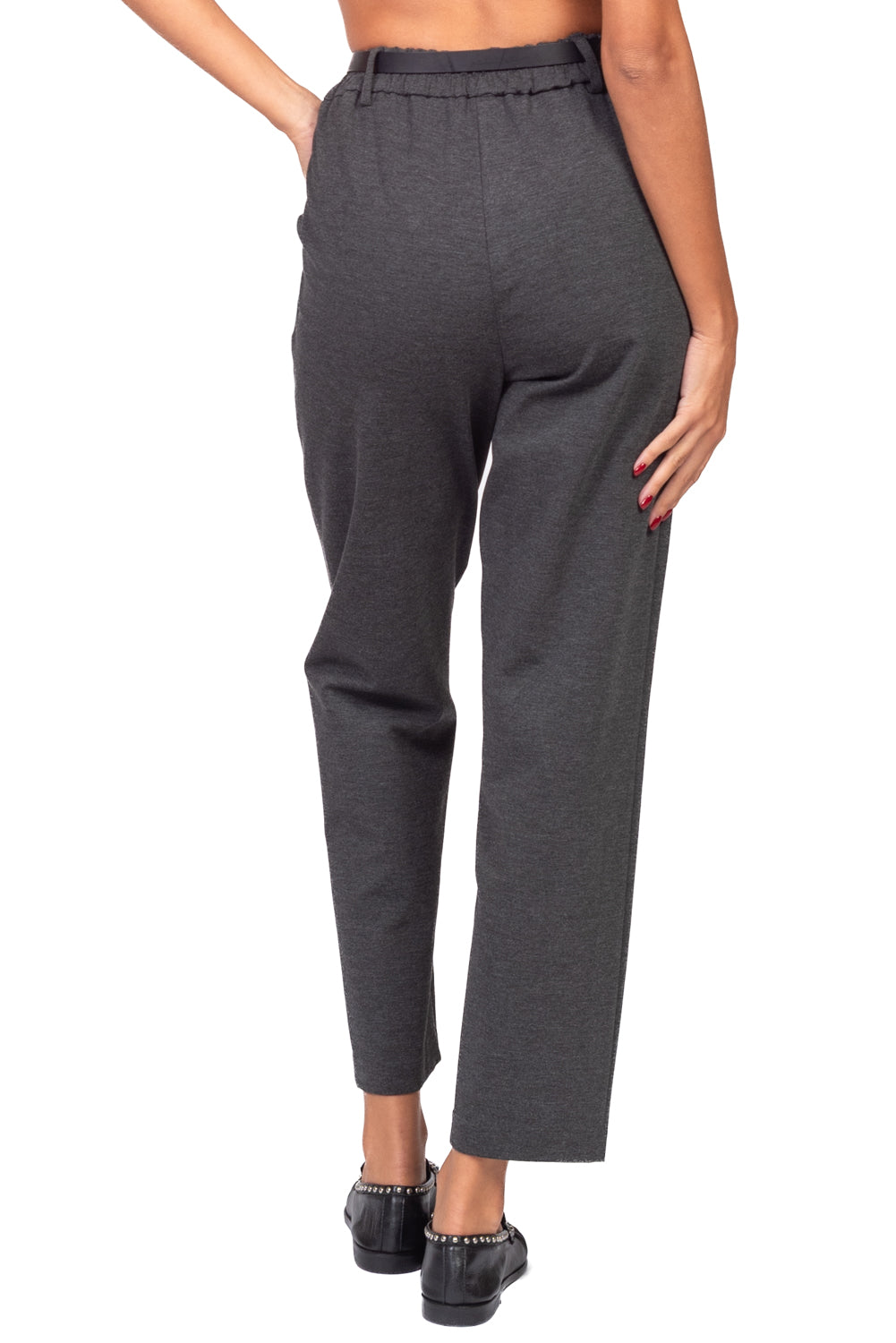 Tensione In - Pantalone sigaretta punto Milano Art. 27P6282