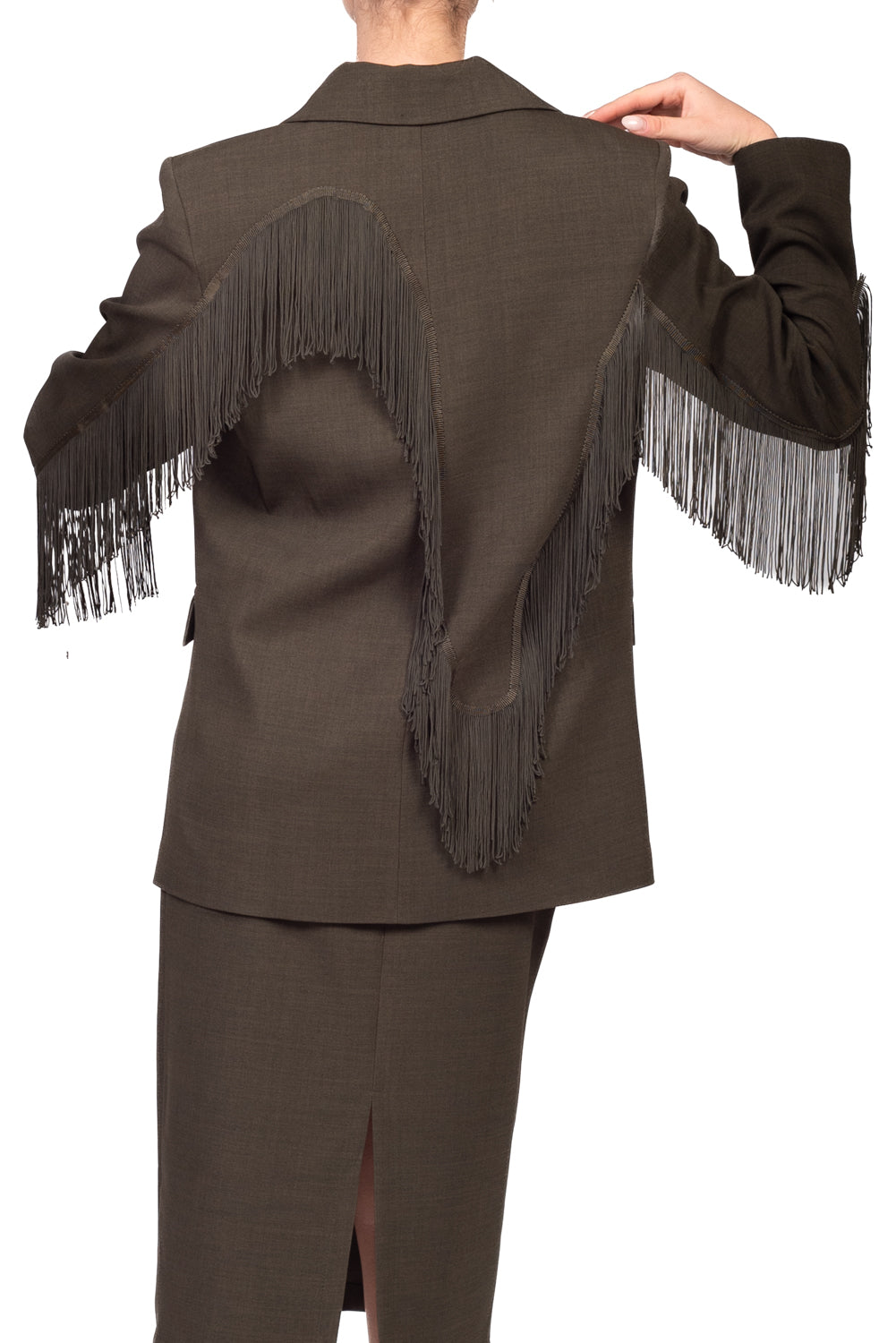 Tensione In - Giacca con frange Art. 27B6308