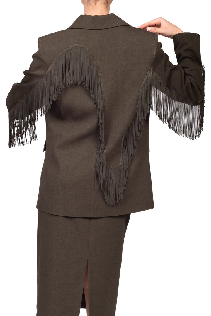 Tensione In - Giacca con frange Art. 27B6308
