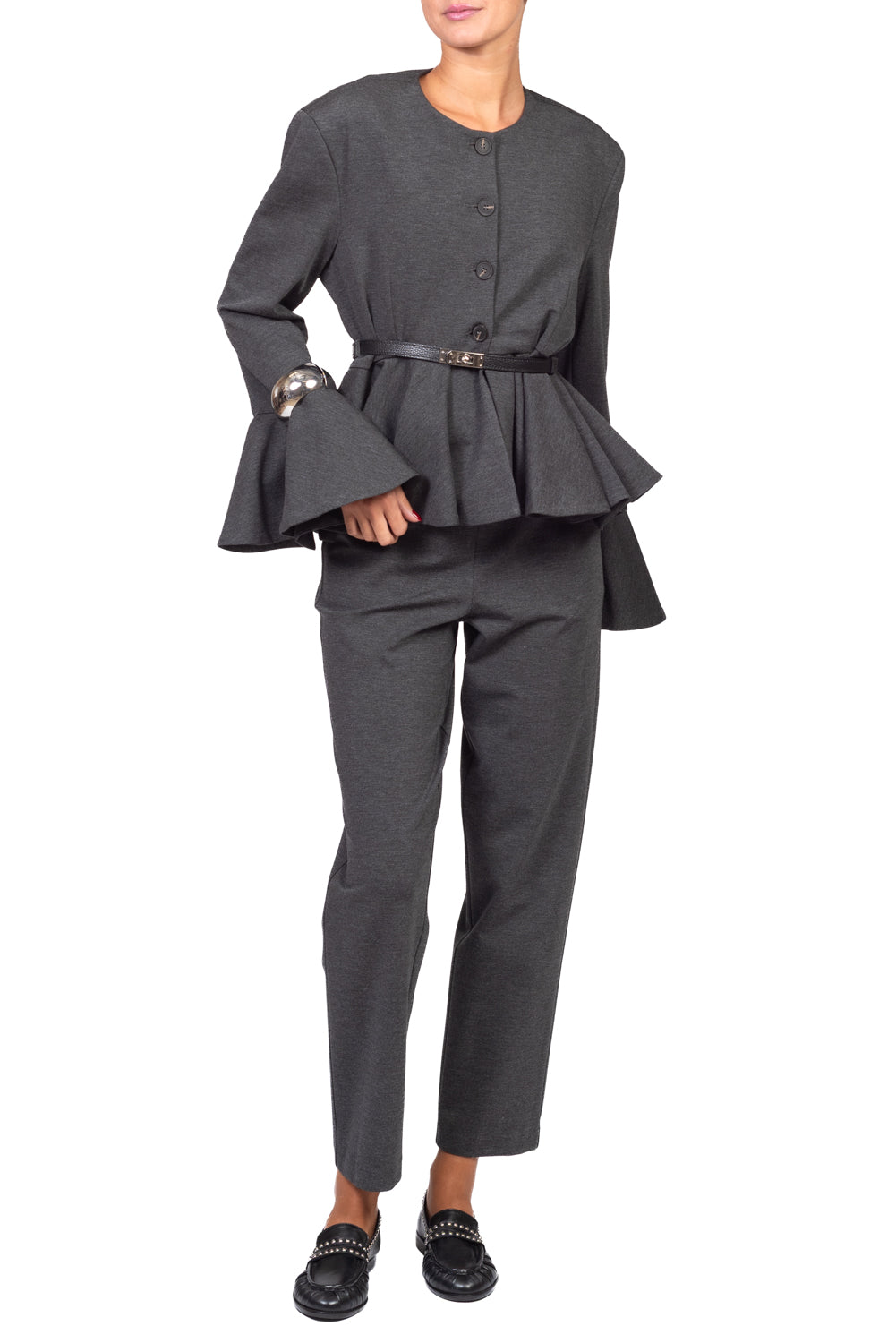 Tensione In - Pantalone sigaretta punto Milano Art. 27P6282