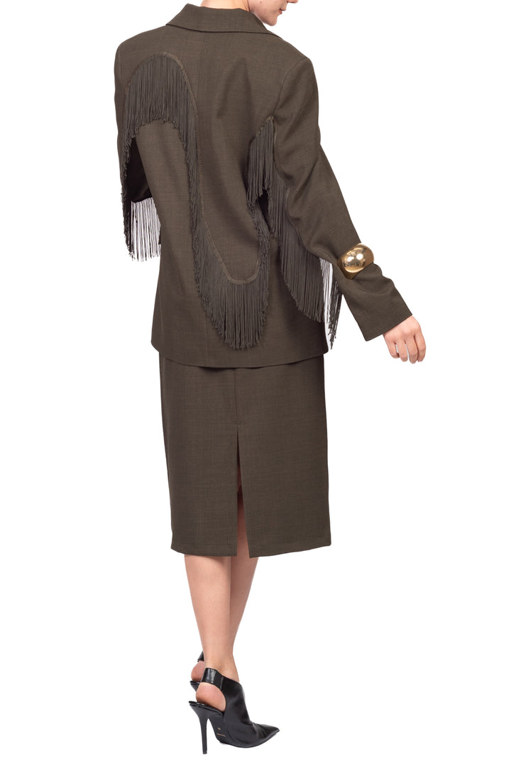 Tensione In - Giacca con frange Art. 27B6308