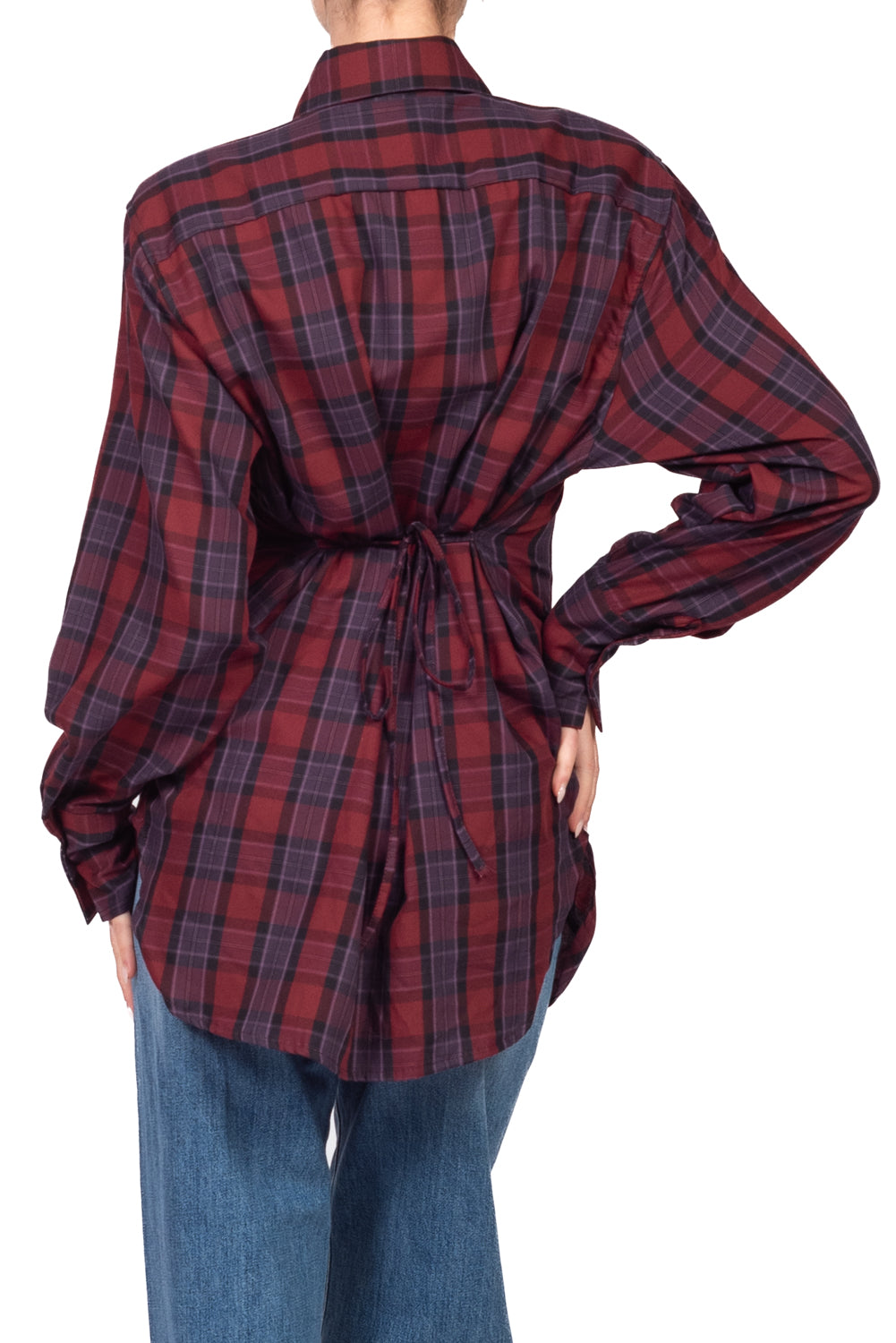 Tensione In - Camicia check con spalline Art. FW260085