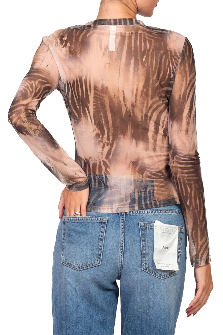 Tensione In - Maglia retata fantasia Art. FW260099