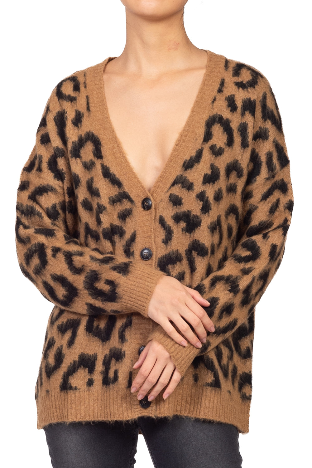 Vicolo - Cardigan maculato scollo v Art. 7AC7202